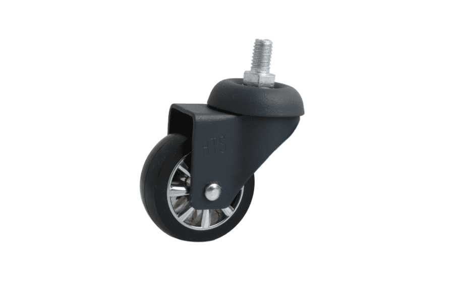 Anthracite Thermal Chrome Pulley Screw Caster-Decorative Furniture wheels